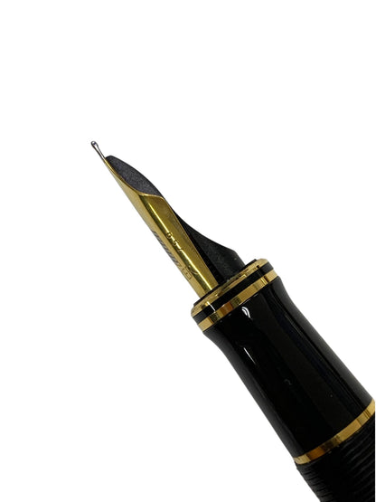 パーカー 万年筆 デュオフォールド センテニアル(復刻初代90年) ブラック F 18K IT84Z6C17OFW