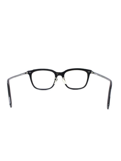 金子眼鏡 KA-15 メガネ ブラック セルフレーム フルリム ウェリントン ITDGZVYSB2V4