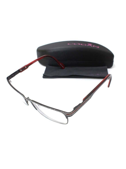 コーガン/コーギャン Gandin Eyeglasses YC2570M メガネ グレー/レッド IT14KW3KPBIS 【SALE】