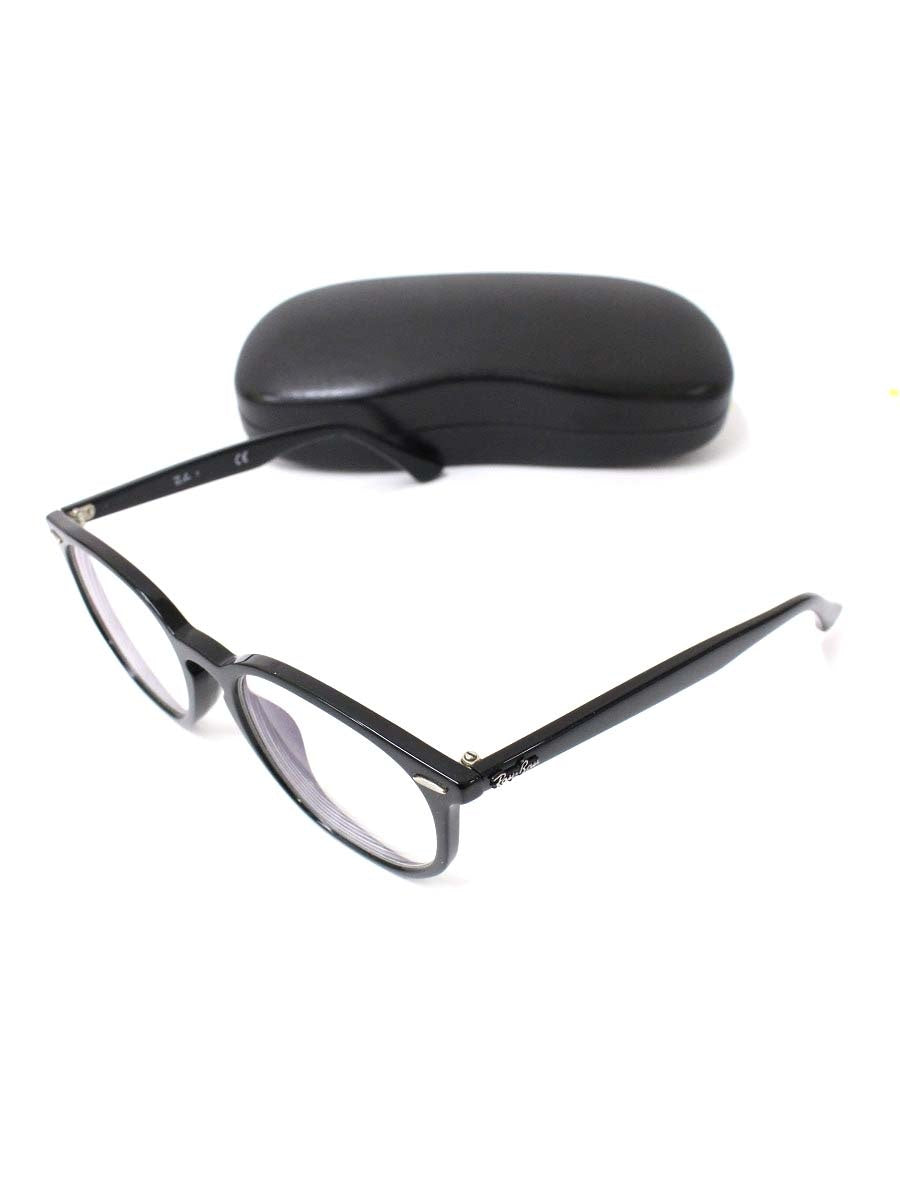 レイバン HEXAGONAL OPTICS RB7151F 2000 メガネ ブラック セルフレーム フルリム ウェリントン ITSXHOSPUT02