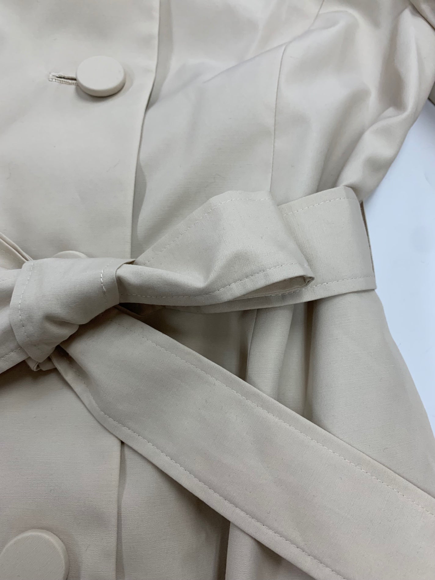 エムズグレイシー 129110 コート 38 ベージュ フリルカラー ITM3FU4B2DA4