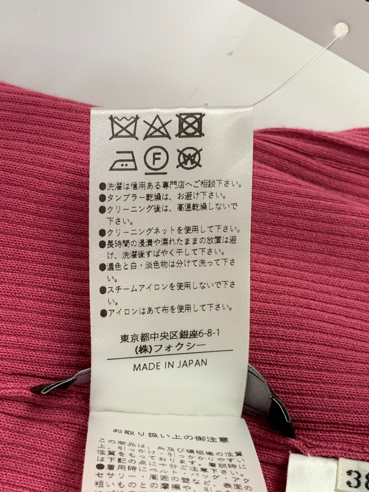 フォクシーブティック Cardigan Trevi 44629 カーディガン 38 ピンク IT9G6XKBOP1M