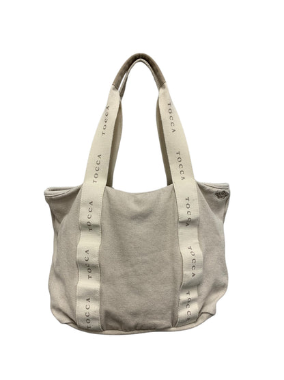 トッカ DANCING TOCCA CANVASTOTE BOTZCW0635 トートバッグ ベージュ ロゴ ITGIDGAJ0970