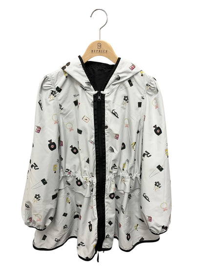 エムズグレイシー 414111 ナイロンジャケット 40 ブラック リバーシブル IT6NR9546GFI