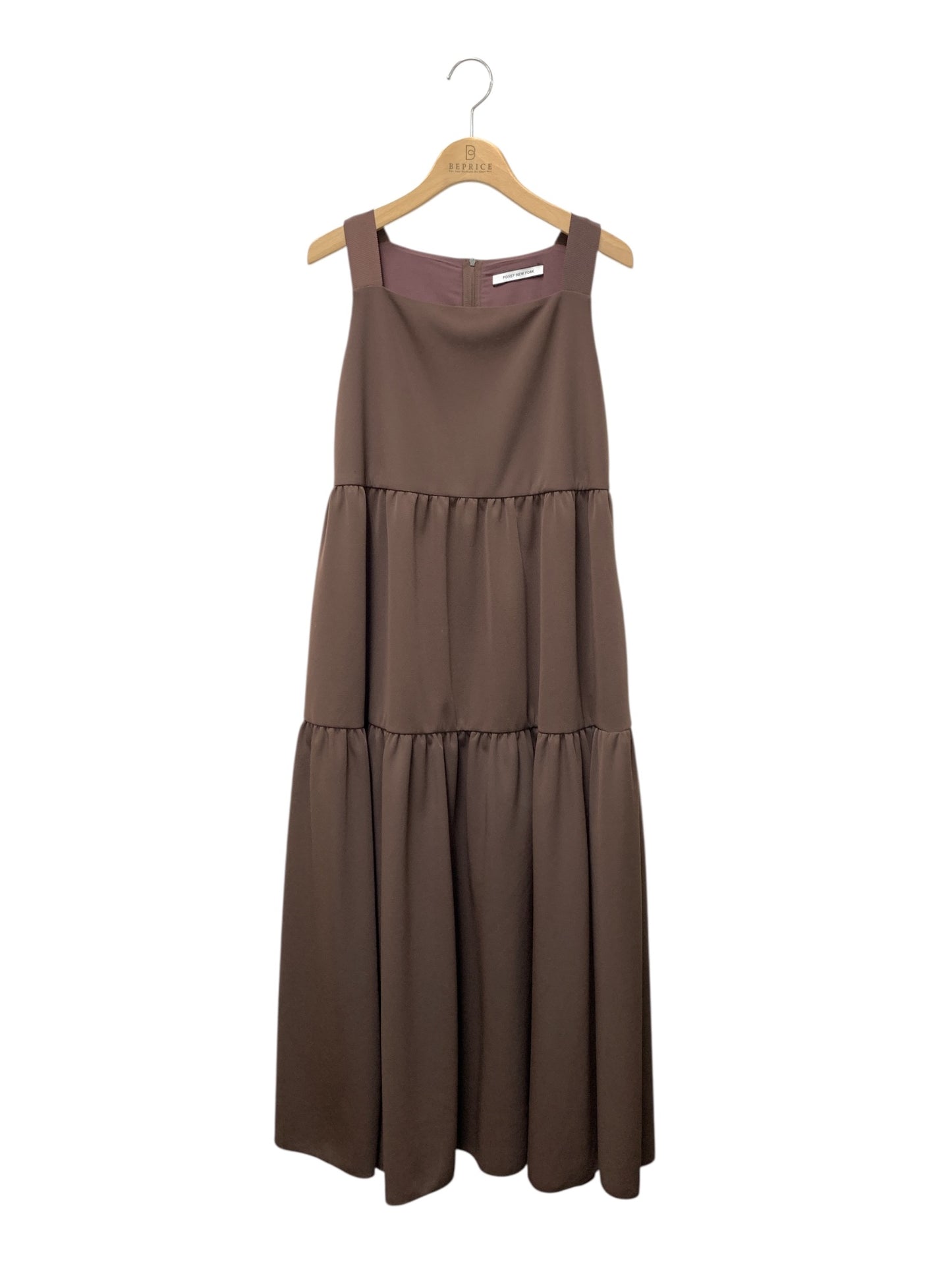 フォクシーニューヨーク Rosalin Dress 42995 ワンピース 38 ブラウン ITWMR9R14FMA