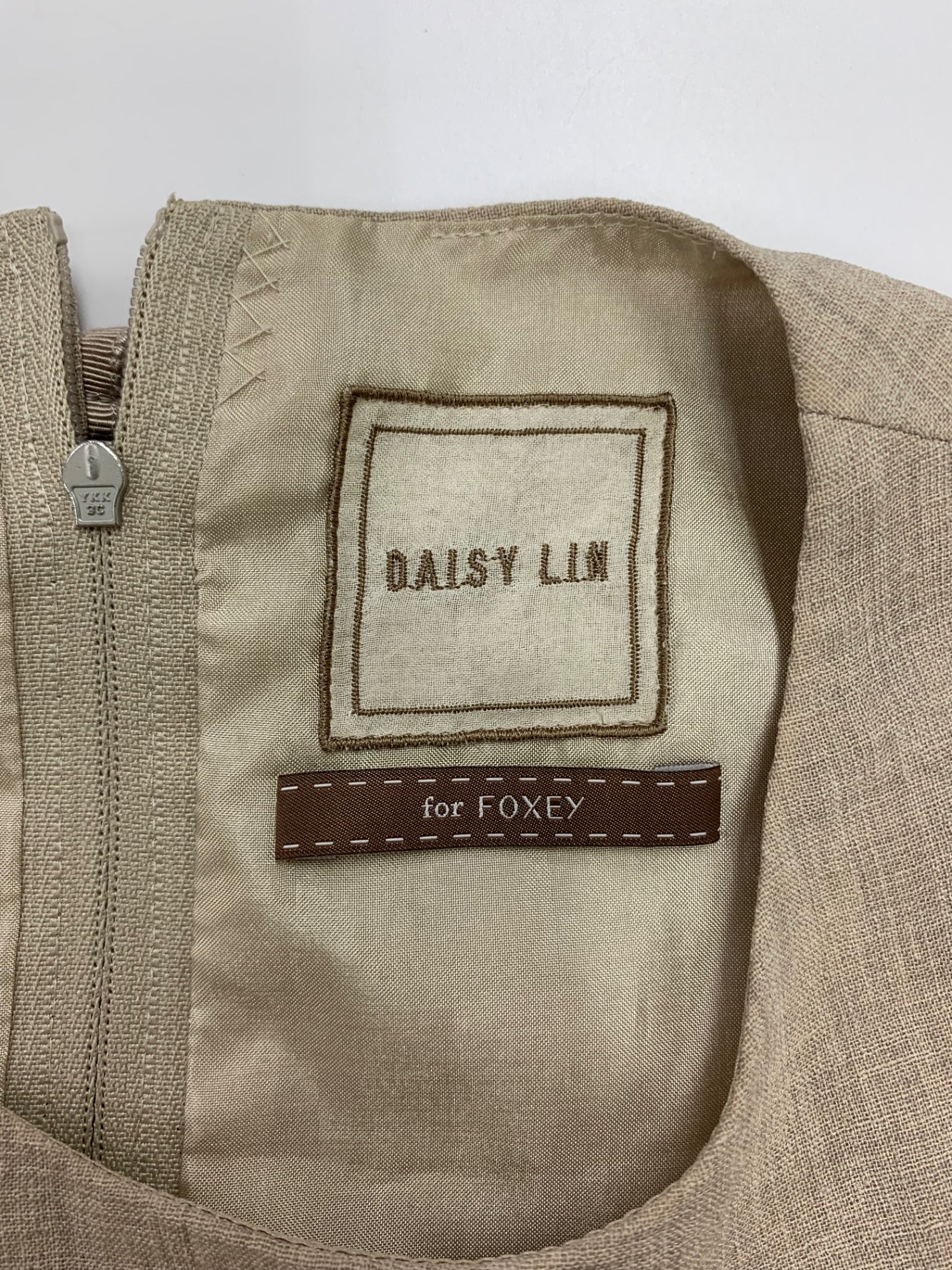 デイジーリン for フォクシー DAISY TRAVEL 35124 ワンピース 38 ベージュ ITNKYYIJPEFD 【SALE】