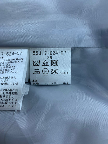 ブルーレーベルクレストブリッジ 55J17-624-07 ワンピース 36 グレー チェック プリーツ IT9QP251J4C8