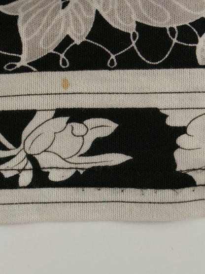 レオナールファッション 0339127 カットソー LL ブラック/ホワイト フラワープリント 半袖 ITMZWOBJTH45 【SALE】