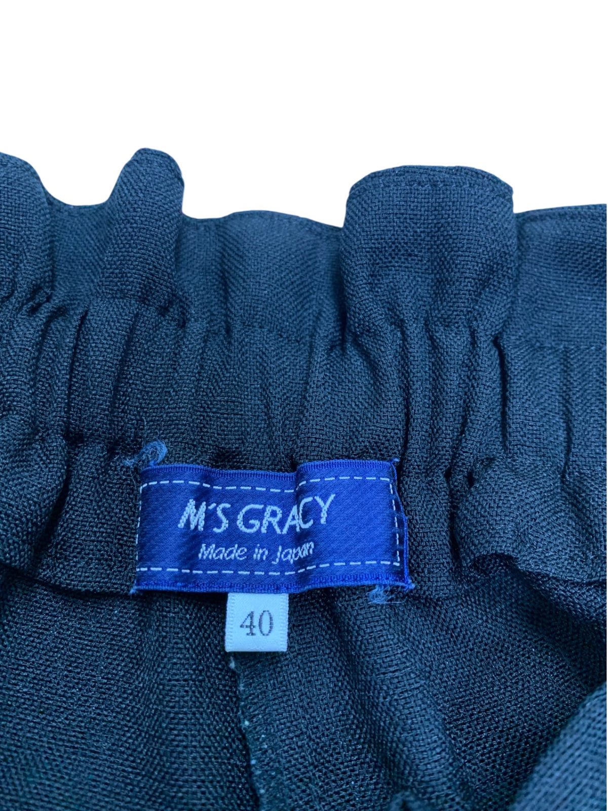 エムズグレイシー Wide Pants 816311 パンツ 40 ブラック ワイド ITM2WACWP95K