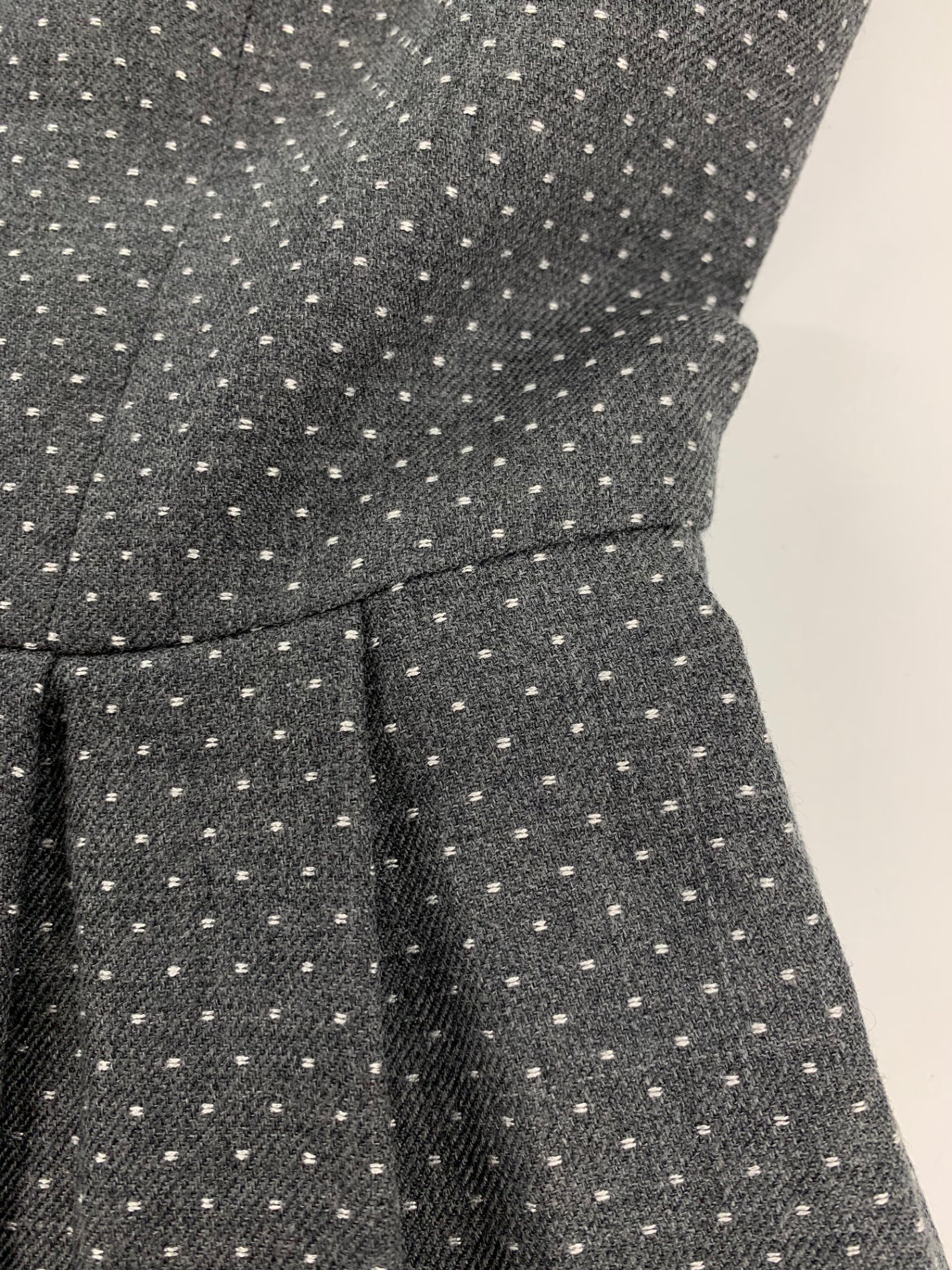 ルネ 5446030 ワンピース 38 グレー ドット ウール IT0AVDURBYN8 【SALE】