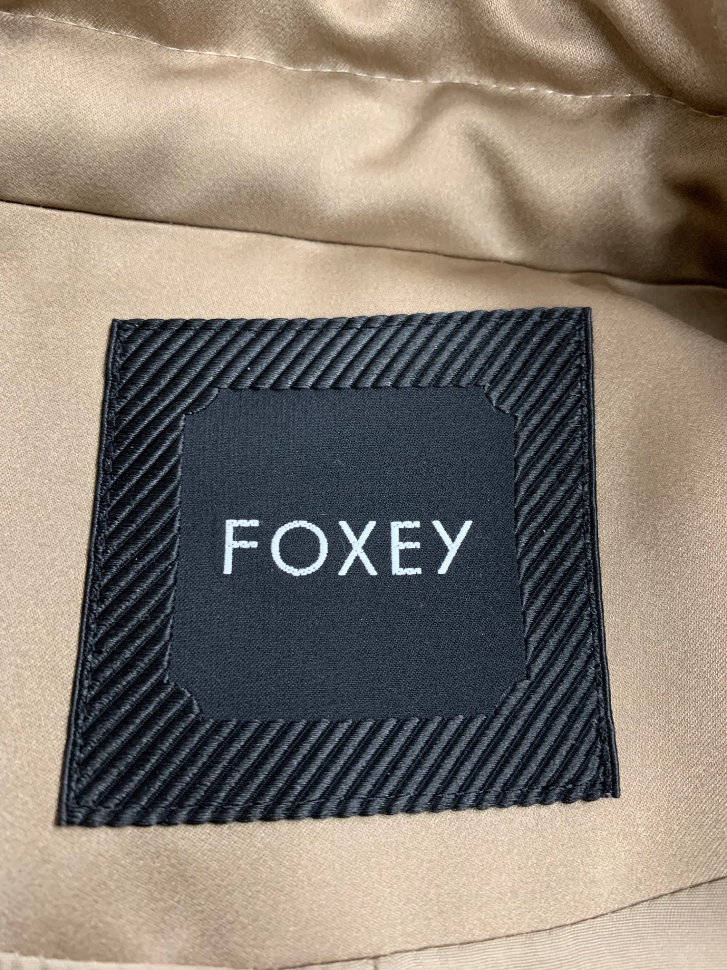 フォクシーニューヨーク collection Jacket McKinley 39827 コート 38 ブラウン 中綿 IT1QLARMHAI6