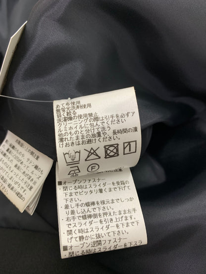 エムズグレイシー 514505 ワンピース 38 ブラック フロントジップ リボン ITSY9LEIS7HM
