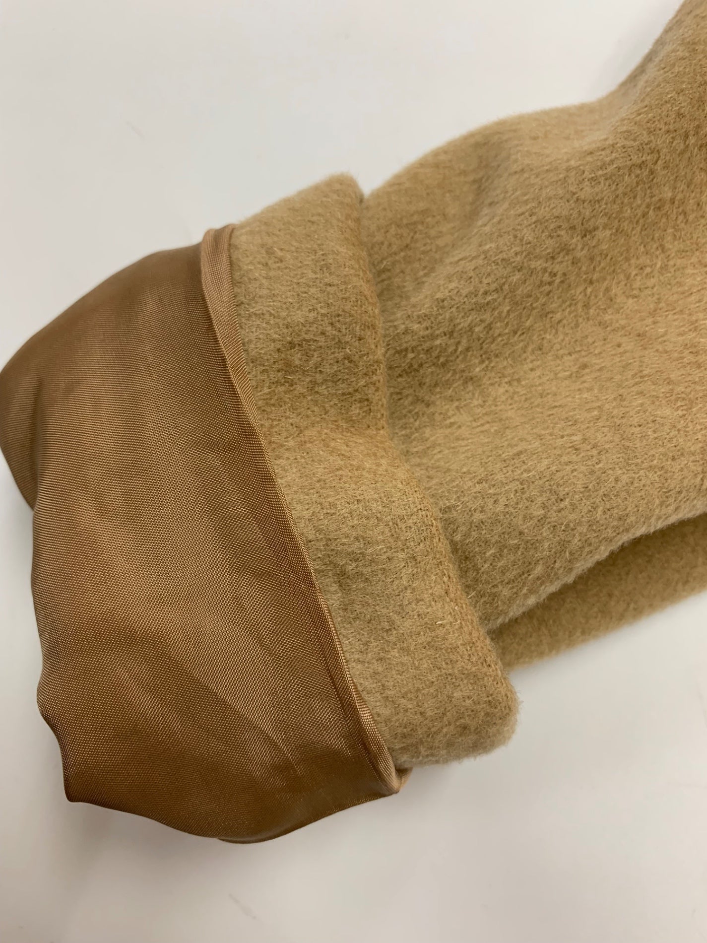 アナイ 17027-42-83-360 コート 36 キャメル ウール フォックスファー IT43B67BDK4Y