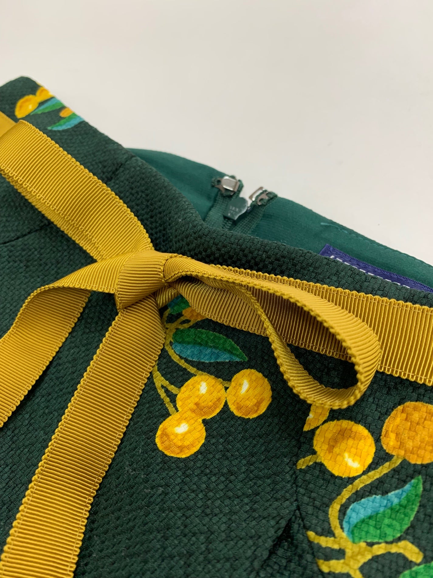 エムズグレイシー Cherry チェリー 817558 スカート 38 グリーン ITRLO5GCN1IS