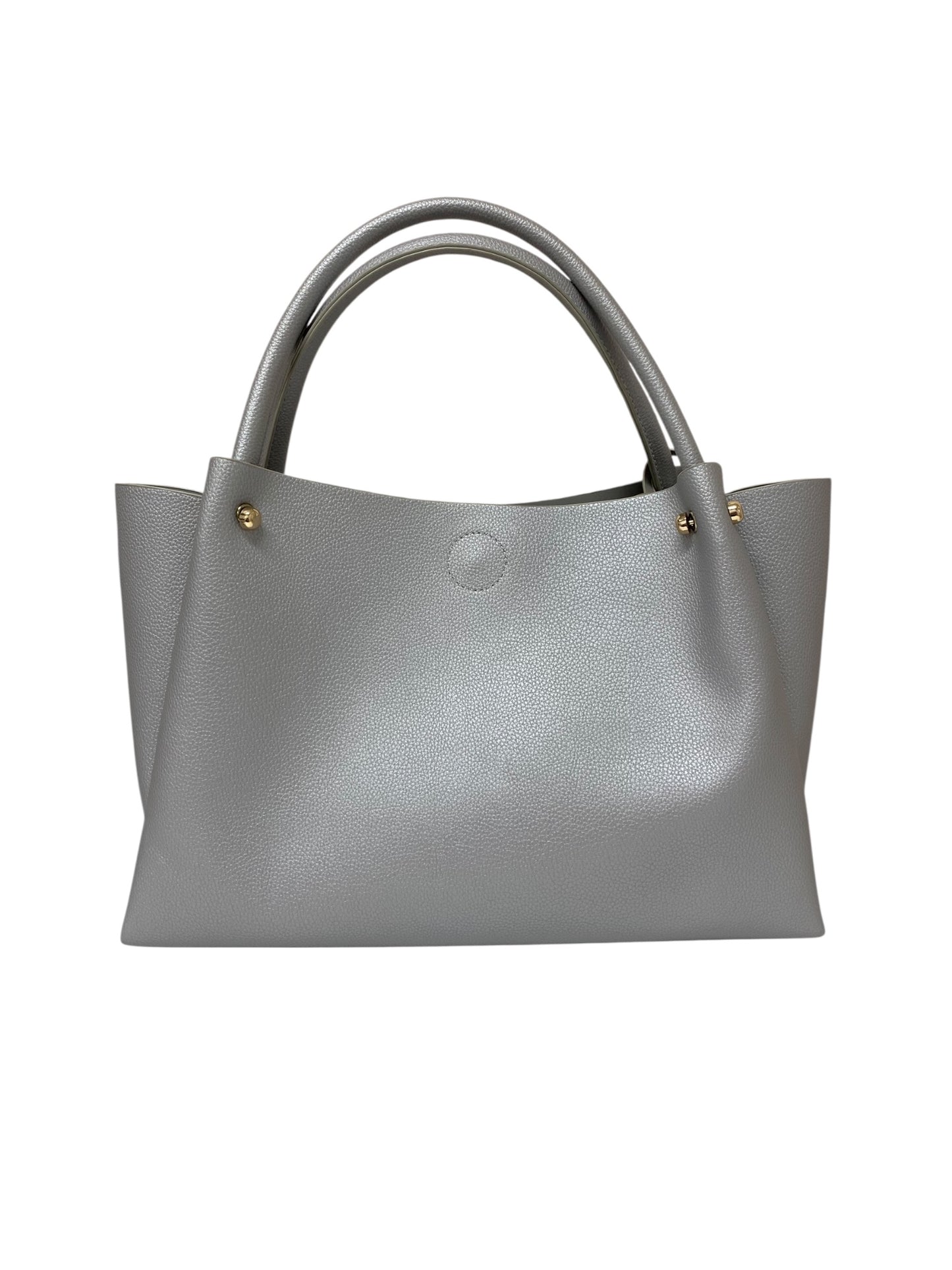 エムズグレイシー Punching Bag 994310 ハンドバッグ シルバー ITCYKZU5XJHC