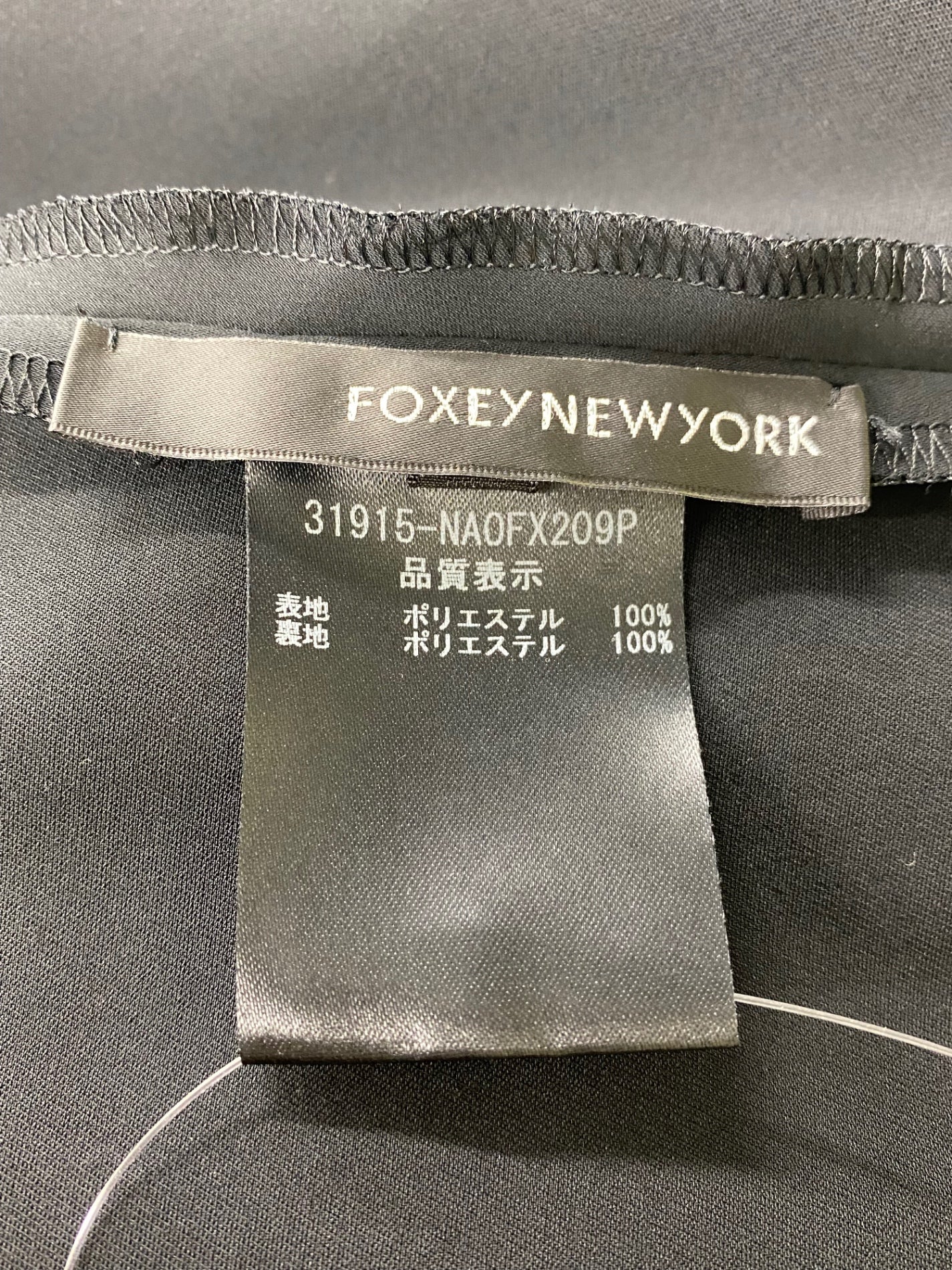 フォクシーニューヨーク パウダーテイル 31915 ワンピース 38 ブラック ITDJUU9TSDBB