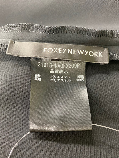 フォクシーニューヨーク パウダーテイル 31915 ワンピース 38 ブラック ITDJUU9TSDBB