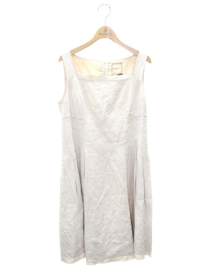 デイジーリンforフォクシー ドレス リネングラシア 32782 ワンピース 40 ベージュ IT8QF5L4YCW0 【SALE】