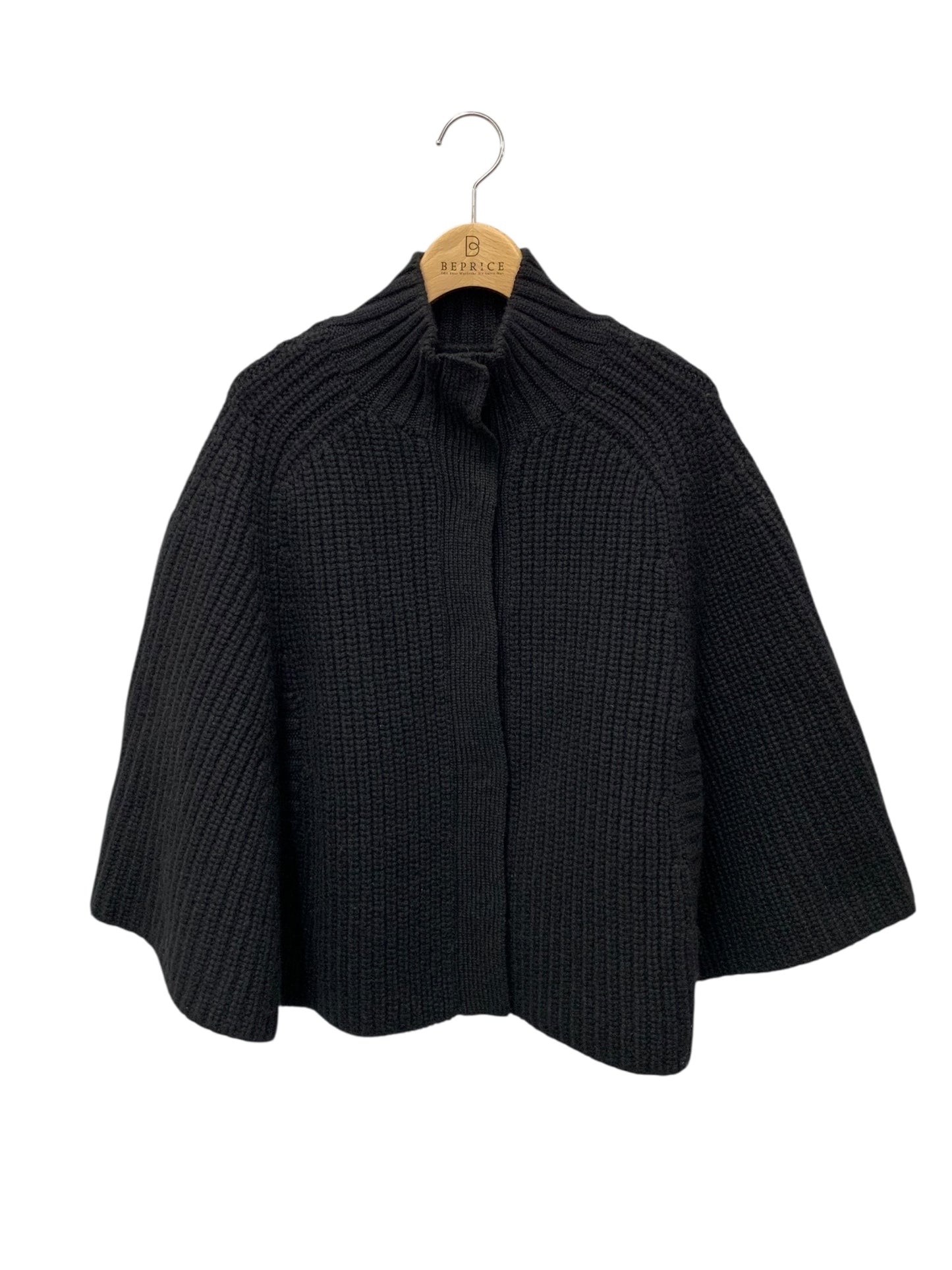 フォクシーブティック Knit Cape Rhone 44920 ケープ F ブラック IT0M1IEZELMG