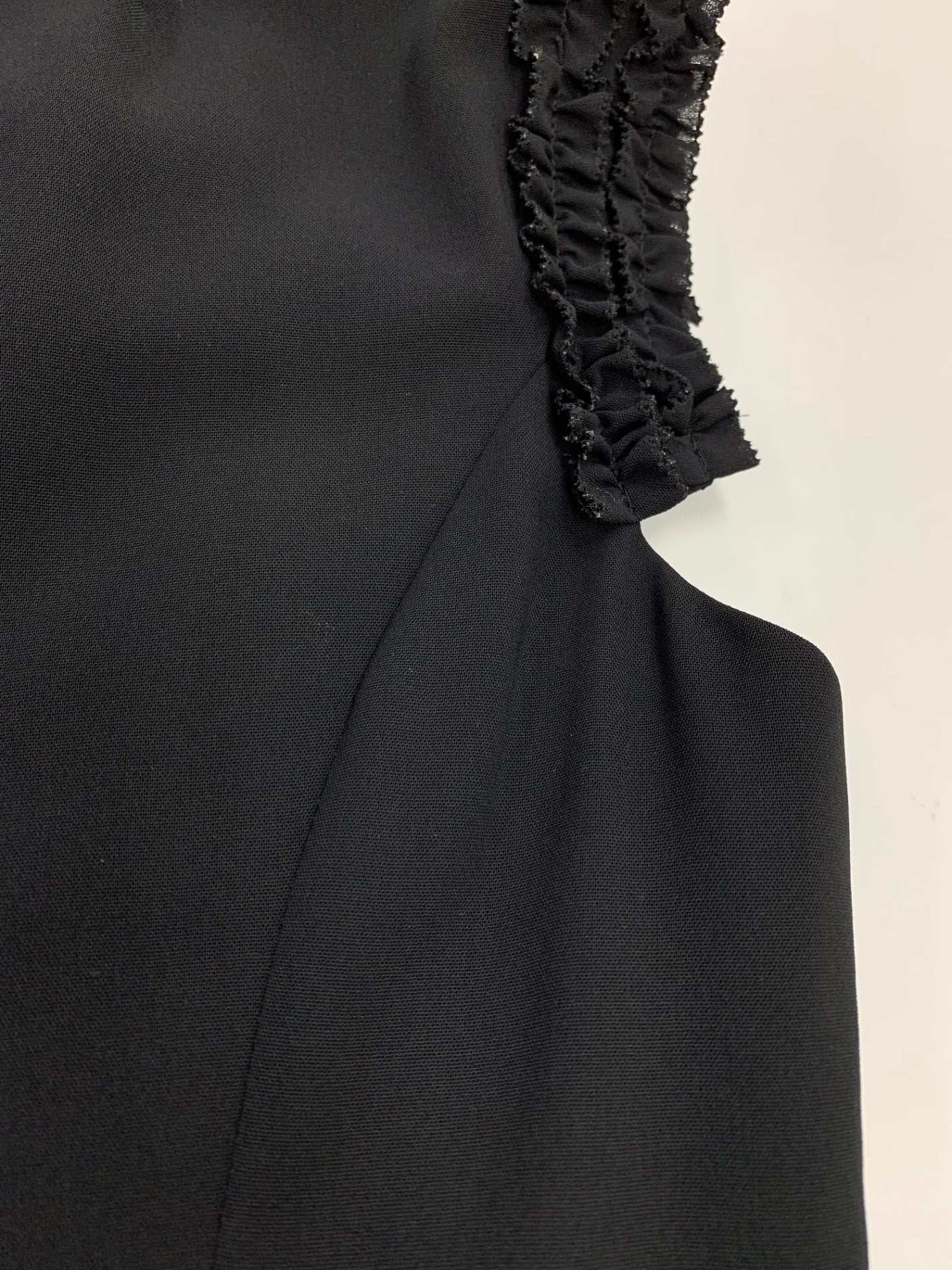 ルネ 6936510 ワンピース 34 ブラック 襟付き フロントボタン IT8KIX9QQ9JY