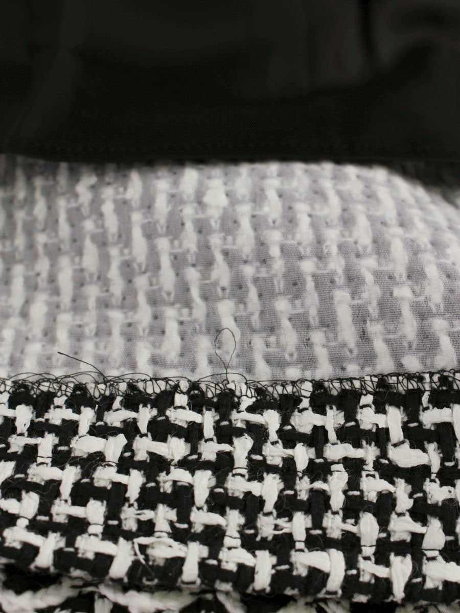 トゥービーシック LINTON W5J57-841-05 ワンピース 40 ホワイト リントン ツイード ITBAIN2HULLO