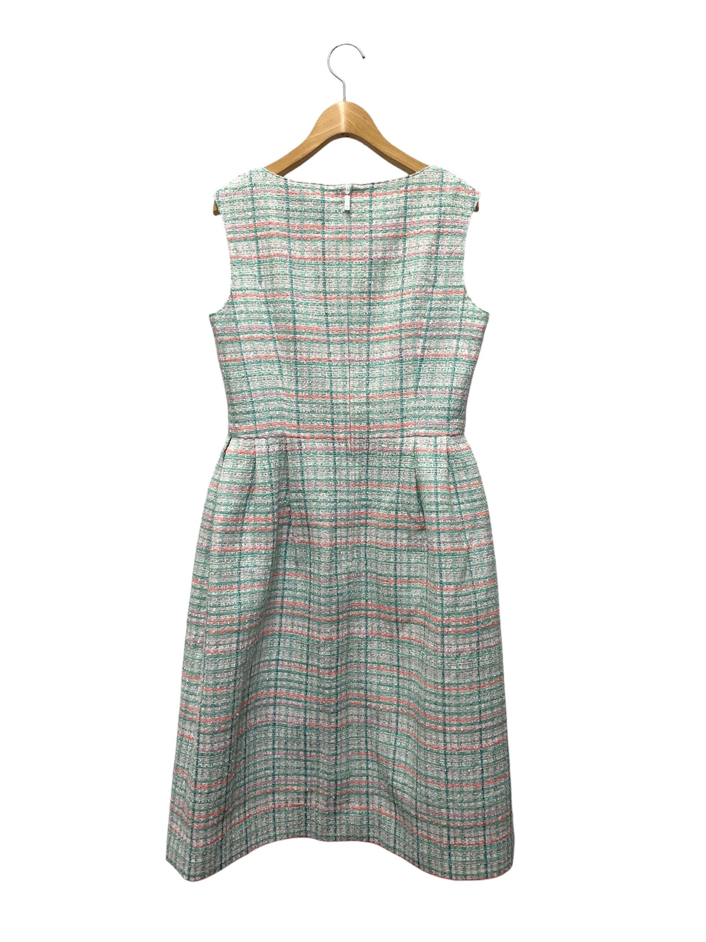 ルネ 6426080 ワンピース 36 グリーン マリアケント社製ツイード IT7927QRUKGF 【SALE】