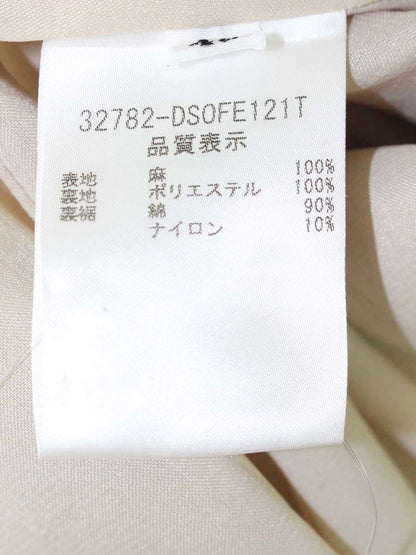 デイジーリンforフォクシー ドレス リネングラシア 32782 ワンピース 40 ベージュ IT8QF5L4YCW0 【SALE】