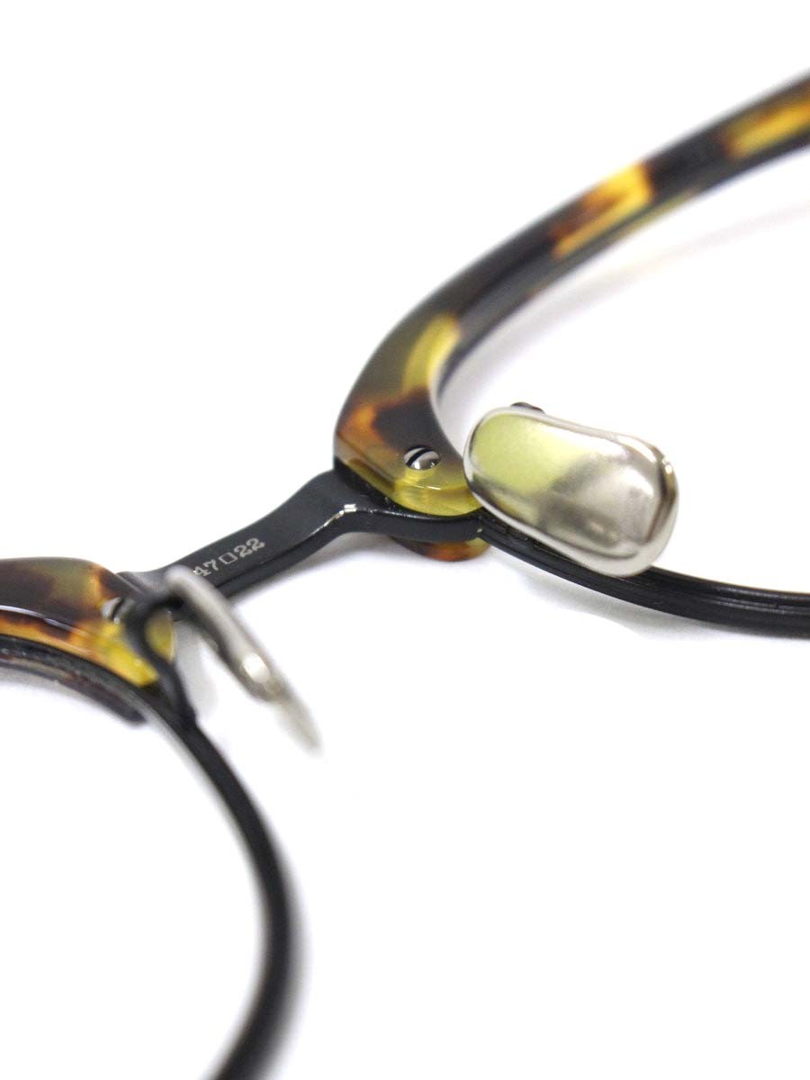 アイヴァン7285 645 メガネ ブラック ブラウン コンビフレーム フルリム サーモント ボストン(パント) ITP24RIAU870