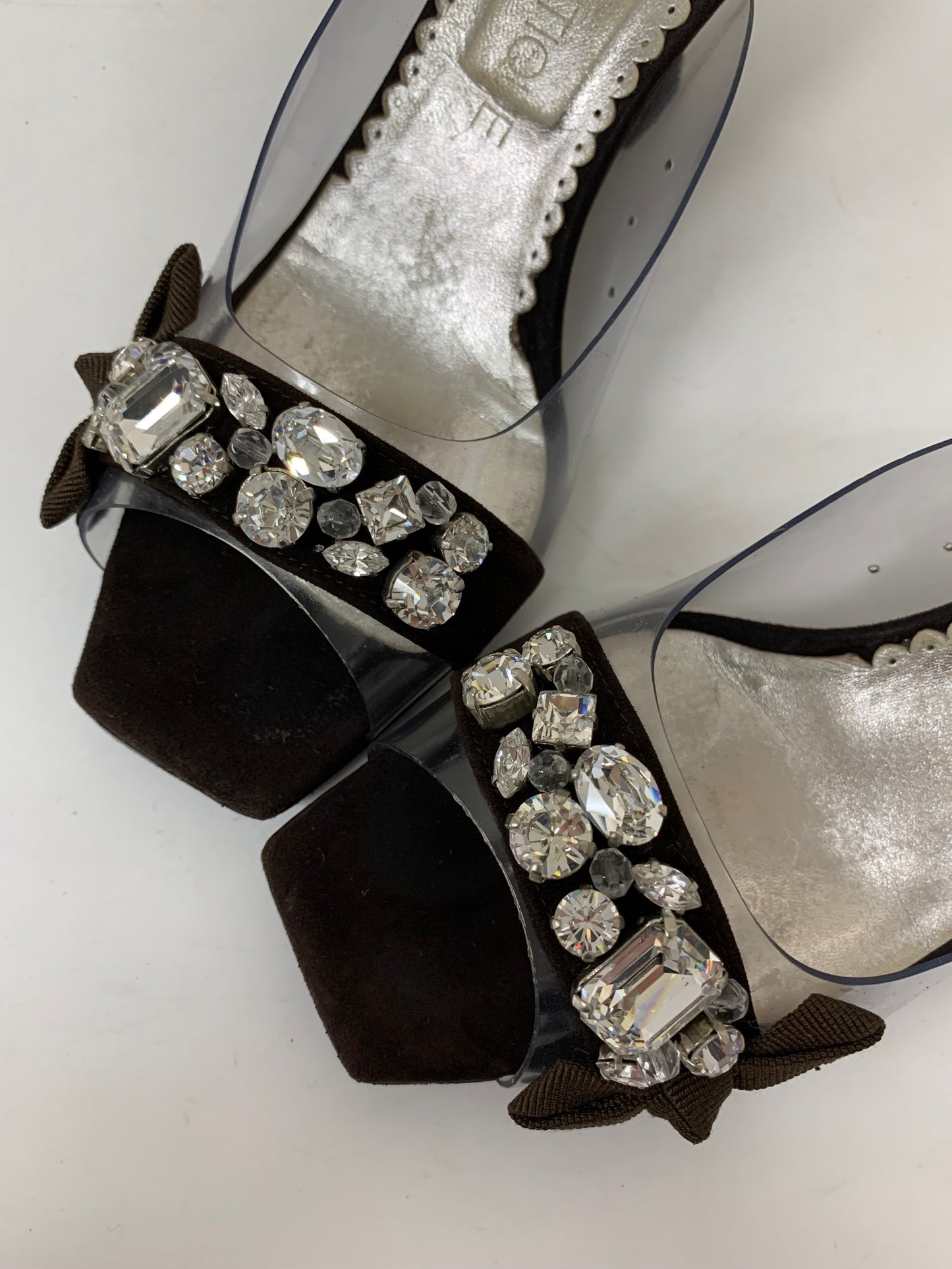 フォクシーブティック 27498 サンダル 36.5 ブラウン ビジュー ITDUN5UPZKIV