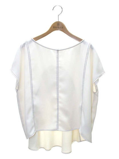 ダイアグラム 03213 41075-00 カットソー 36 アイボリー フリル ステッチ ITRSJNNDS1M0