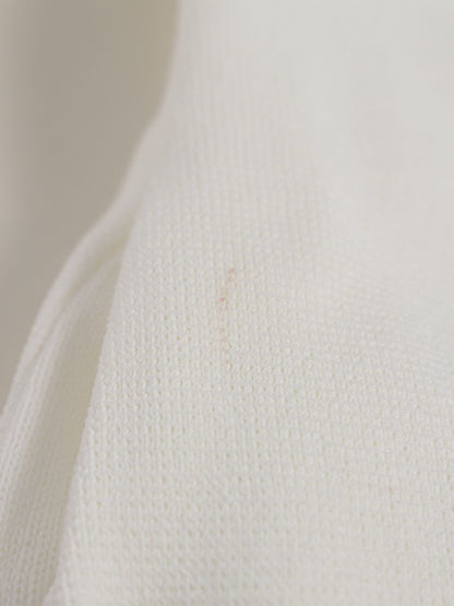 トゥービーシック W5F01-112-02 チュニック 40 ホワイト ニット センタージップ ITN1GLPNXCRC