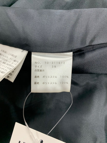 エムズグレイシー シャンブレージャガードローズワンピース 311612 38 ブラック ITJV4QR6J3WO