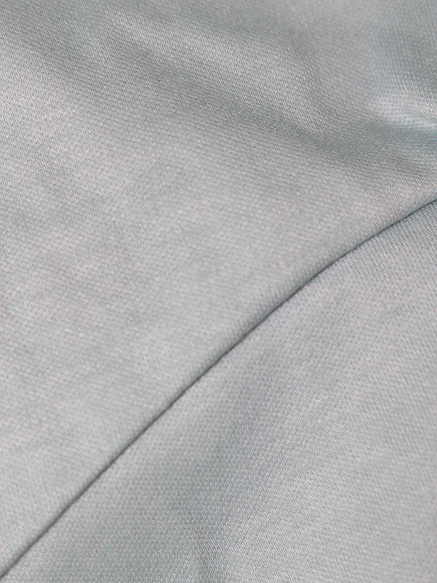 エムズグレイシー 415313 カットソー 40 ライトブルー グログランリボン ITFU4K5JDIXW