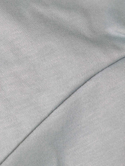 エムズグレイシー 415313 カットソー 40 ライトブルー グログランリボン ITFU4K5JDIXW