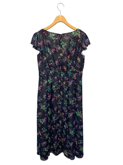 トッカ WATERCOLOR HARMONY ウォーターカラー ハーモニー OPTONX0420 ワンピース 6 ネイビー フラワープリント ITDFAPYBXYWC