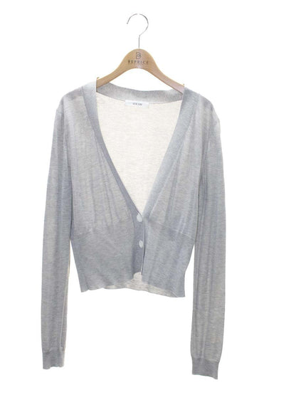 アディアム Cardigan 36528 2 グレー IT1CVZ5UOMK0