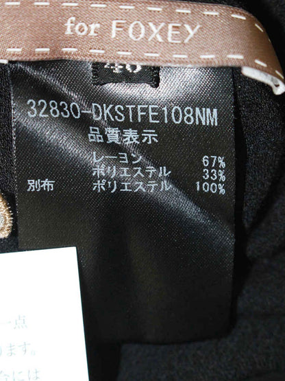 デイジーリン for フォクシー プラネット 32830 カットソー 40 ブラック パフスリーブ IT8T2M8SE6LG