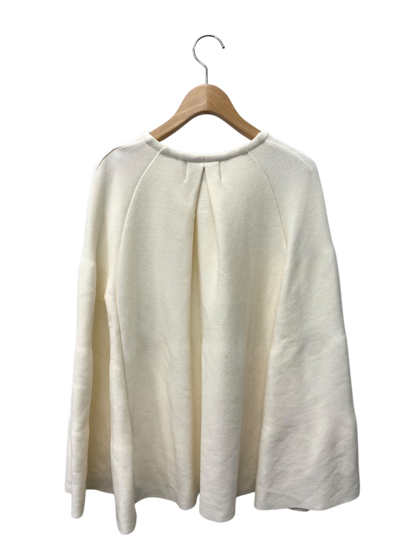 セブンテンバイミホカワヒト 7S204 ニットセーター Ｓ アイボリー マント風 IT3NB0BDU5GM
