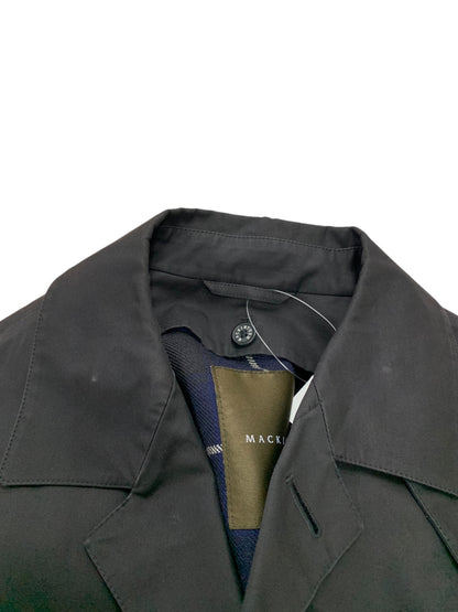 マッキントッシュ コート 48 ブラック ステンカラー ライナー付き ITXWA3WNOBKA