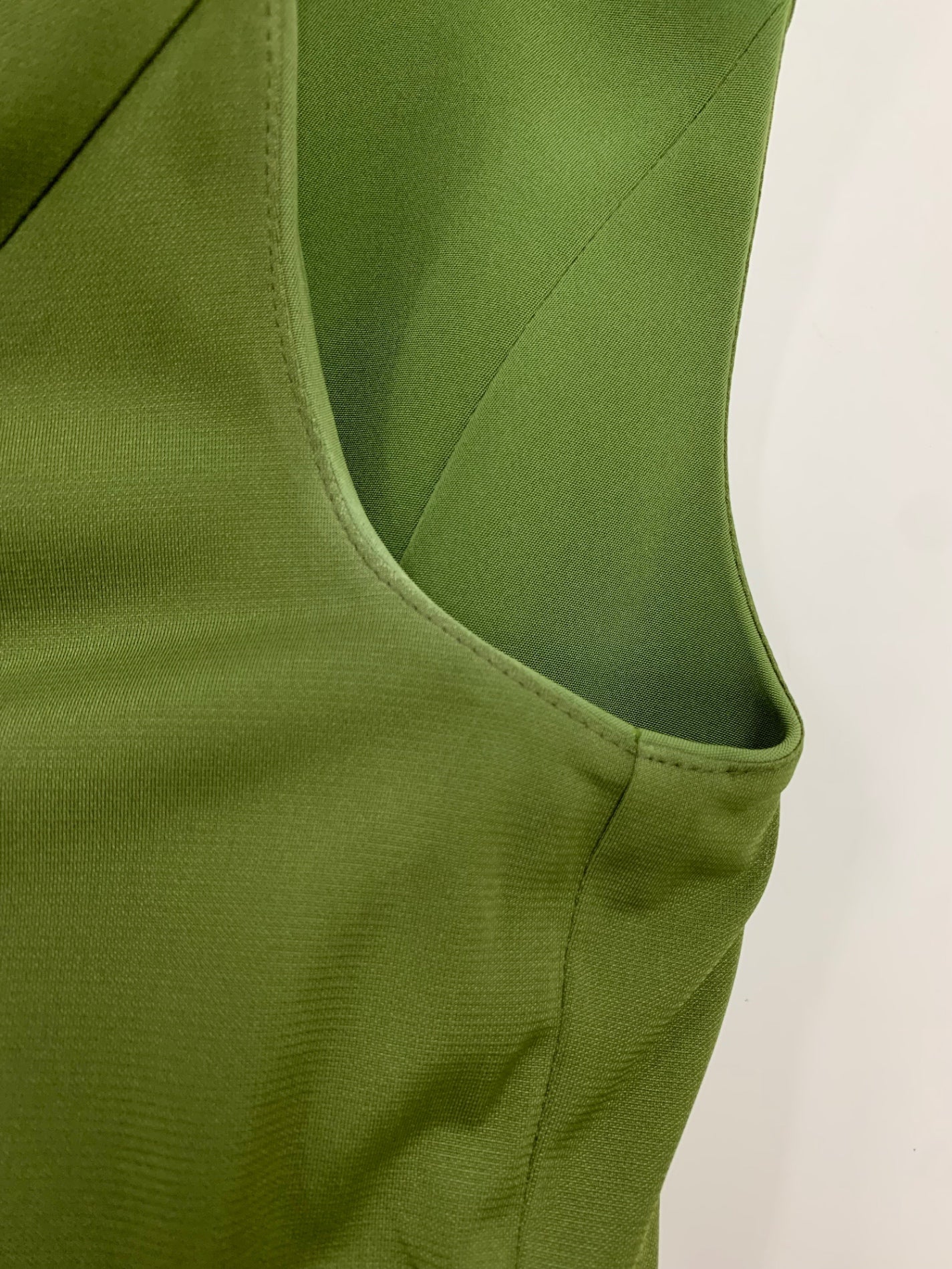 フォクシーニューヨーク スリムタックドレス 38327 ワンピース 40 グリーン ITL7A2OI2ONW