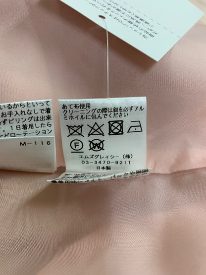 エムズグレイシー Pink Elegant Coat 819525 コート 40 ピンク IT30N5R8CKMU