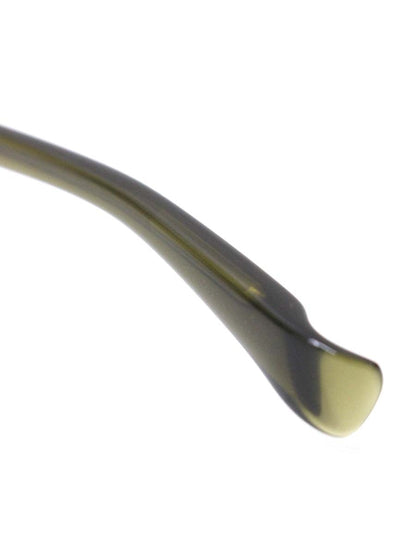 フォーナインズ ハーフリム（ナイロール）スクエア NPN-911 メガネ グリーン セルフレーム IT85E4UWEKXI