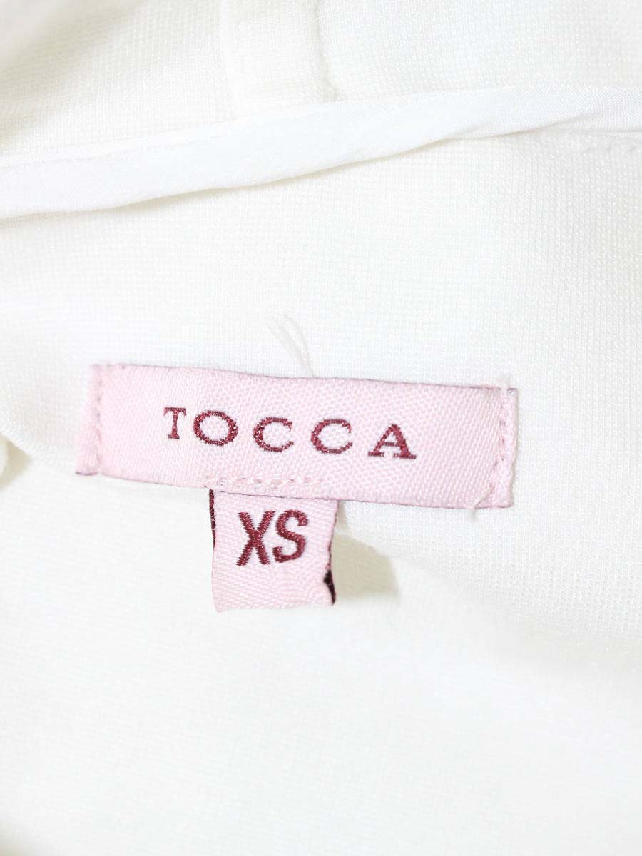 トッカ CKKTOLM0540 パーカー XS ホワイト ジップアップ ITTIRWQFHB5S 【SALE】