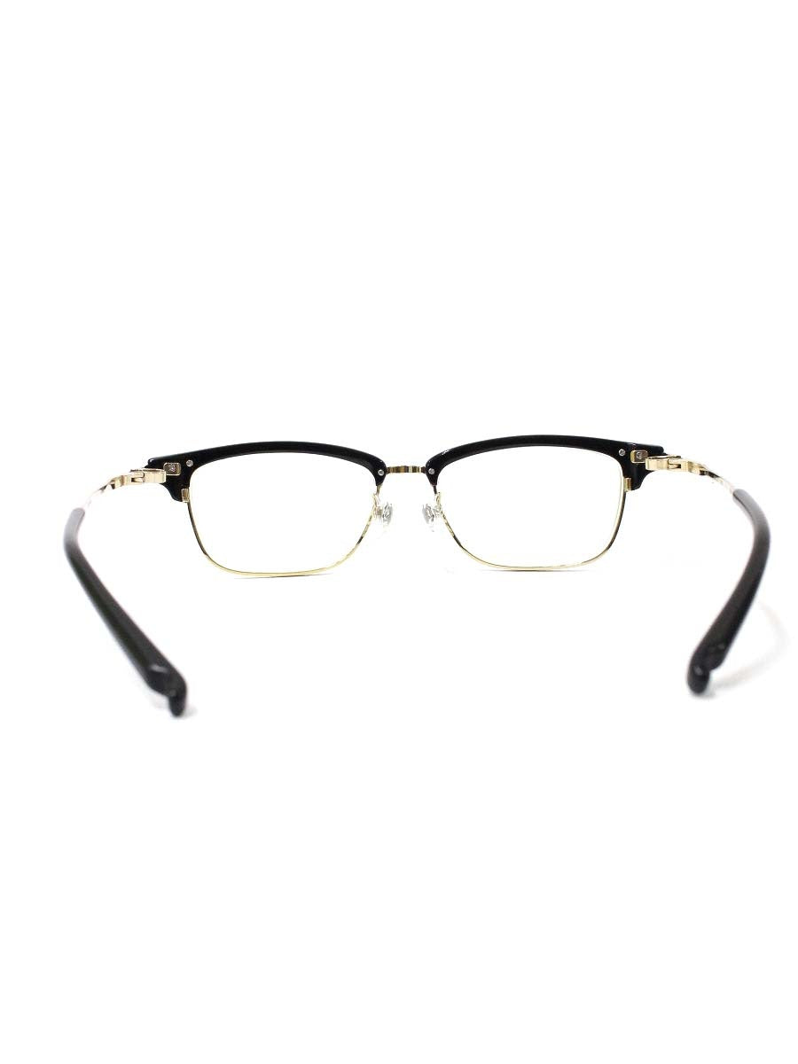 フォーナインズ M-16 メガネ ブラック チタンフレーム フルリム ブロー IT4SX79ISCU8