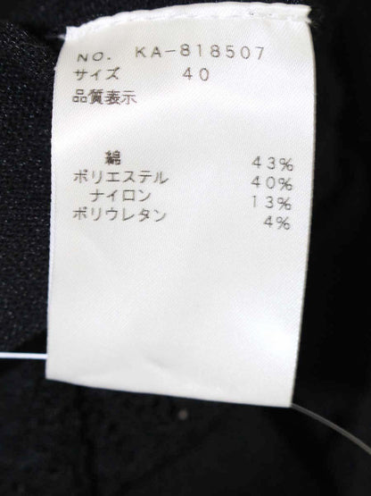 エムズグレイシー 818507 Tシャツ カットソー 40 ブラック リボン IT344APAS2VI