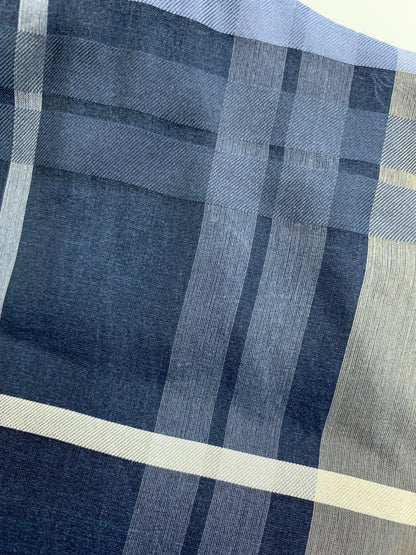 エブール シアーチェックオーガン 3510300513 ワンピース 38 ブルー ITPJTZTCL5BM 【SALE】