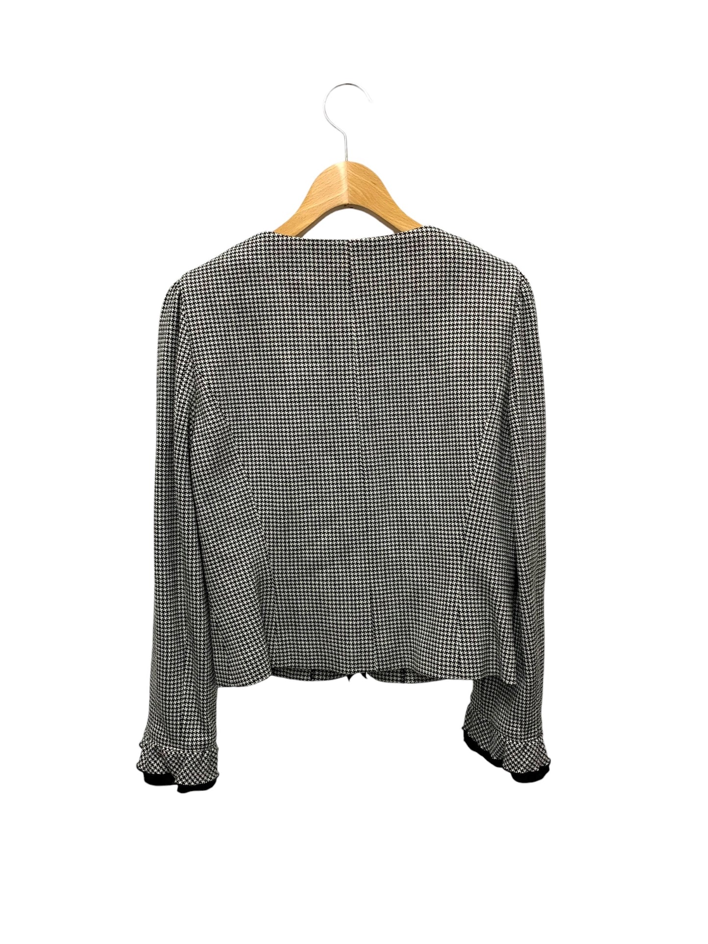 エムズグレイシー 724529 セットアップ 42 ブラック 千鳥格子 IT9PKDWG3K40