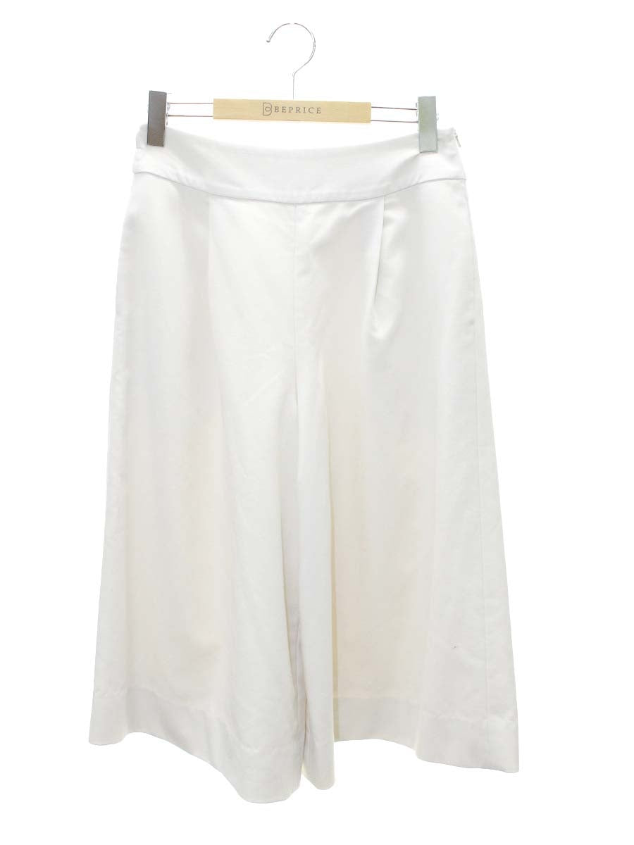 フォクシー新品プリーツブラウス白FOXEY FOXEY フォクシーブティック ノースリーブシャツ プリーツブラウス