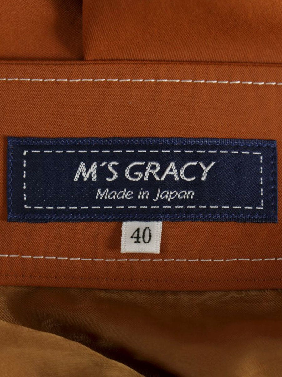 エムズグレイシー Asymmetry Skirt 917136 スカート 40 ブラウン アシンメトリー ITFFGFYH9ZKO