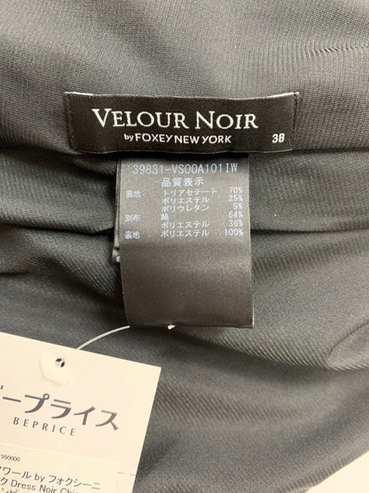 ベロアノワール by フォクシーニューヨーク Dress Noir Chic 39831 ワンピース 38 ブラック IT4K83W58TDA 【SALE】